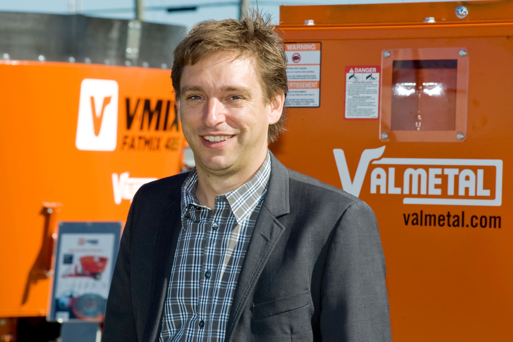 Picture of David Vallières of Valmetal